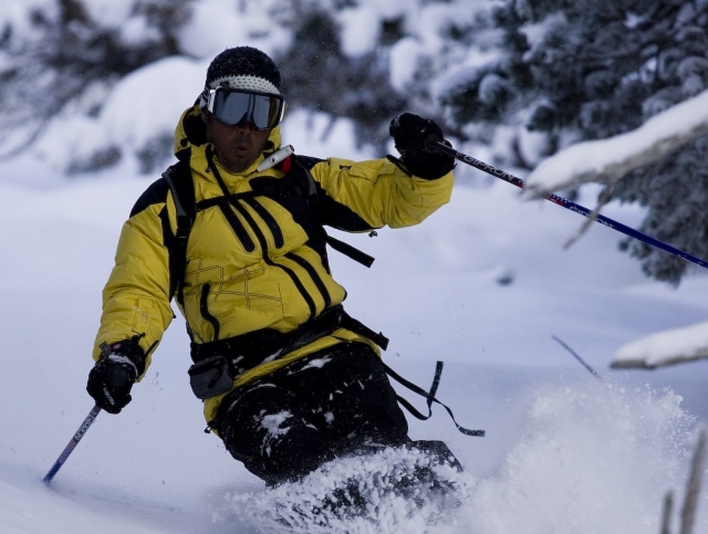 Esquiando en Vallter